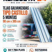 TEJAS GALVANIZADAS POR CANTIDAD | 5 MONTAS – 90 x 385 cm - Img 57470642