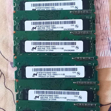 PARA LAPTOP MEMORIAS DDR3 PC3L DE 4GB / 1600MHZ - Img 117483659