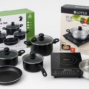 (C)COCINA DE INDUCCIÓN + SET COMPLETO DE OLLAS - Img 55928105