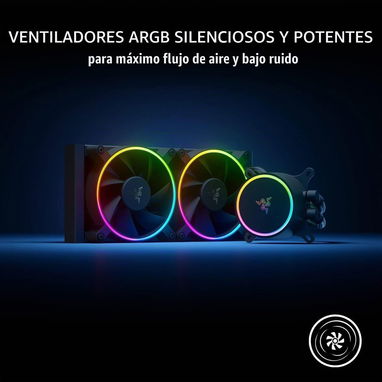 Refrigeración Liquida Razer Hanbo Chroma AIO 240mm NEW / SELLADA - 5/6