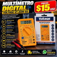 🔧 MULTÍMETRO DIGITAL VOLTAGE VT-DOM-82 💰 - Img 58129975