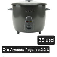 Ollas arroceras Royal de 2.2 litros - Img 55543887