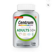 Centrum Silver adultos mayores de 50 años Multivitamínico pomo con 220 Unidades 30 USD - Img 52665154