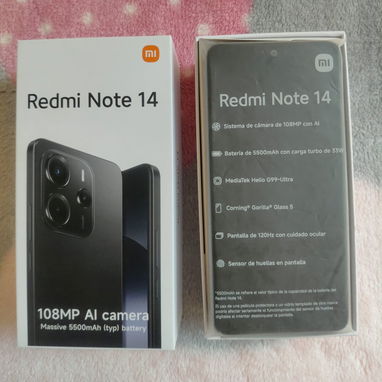 REDMI NOTE 14 NUEVO EN SU CAJA 📦 - Img 119318260