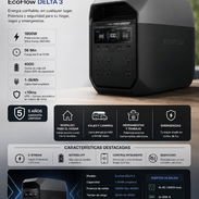 ECOFLOW DELTA 3 (1024wh) pico 3600w - Img 54400089