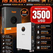 Inversor power mr sk + Batería humsienk 51.2V - Img 55739120