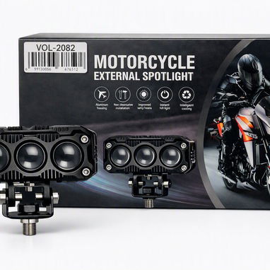 Foco reflector neblinero para moto, bicimoto, auto, etc - !!!EXCELENTE CALIDAD Y POTENCIA DE LUZ!!! - 58504201 - 2/2