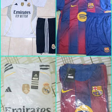 Short + Pulover Barcelona y Real Madrid - Img 117506691