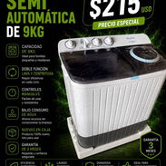 Lavadora semiautomática 9kg - Img 56994445