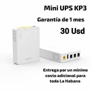 Respaldo para Router Mini UPS KP3 10,000 mAh, Garantía de 1 mes, Entrega por un mínimo costo adicional para toda La Haba - Img 55784444