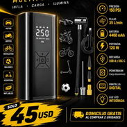 2en1 Compresor De Aire Portátil 150psi y PowerBank - Img 58321505