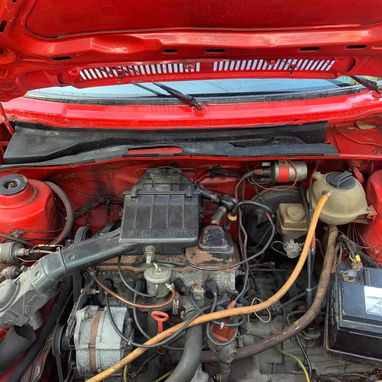 Renta lineal de VW Jetta series II - 3/4