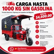 🛺 Triciclo Eléctrico Topmaq - Img 57785050