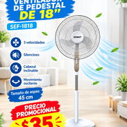 Ventilador de pedestal de bajo consumo - Img 57860170