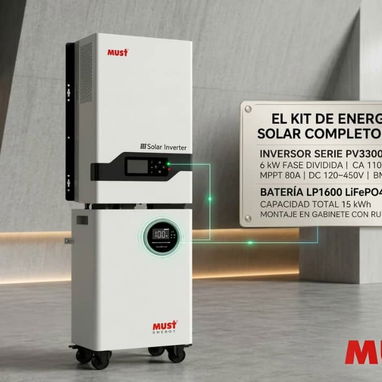 Kits Solares, baterías, inversores  TRANSPORTE INCLUIDO FACTURA Y GARANTÍA - 2/6