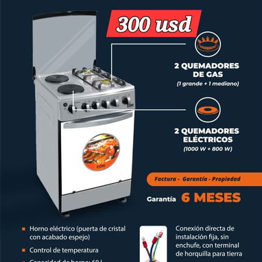 Cocinas Infrarrojo, inducción y de gas..de meseta y de horno - 5/10