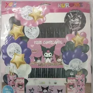 Set decorativo 100 pcs Kuromi M24(TC) - Img 56376526