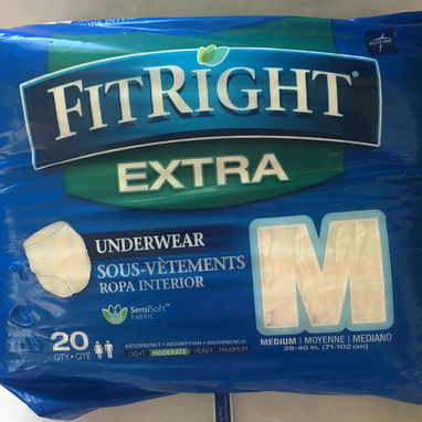 Pañal Desechable para Adulto FitRight Extra Protective Underwear – Protección y Comodidad Diaria - Img 121228824