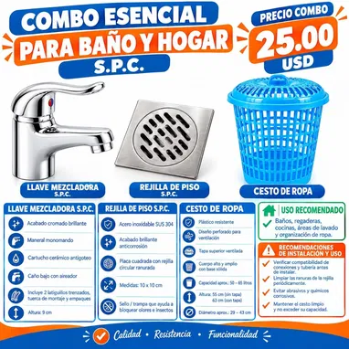 Combo Esencial Para baño y hogar - 2/2