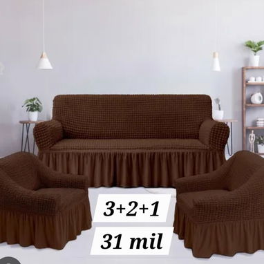 🔖Forros para muebles 2+1+1, 3+1+1, 4+1+1 y 3+2+1 - Img 122968215