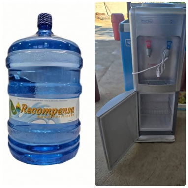 Dispensador de agua + Botellón + Agua purificada ($180 y $215) - Img 123448794
