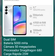 Samsung Galaxy A05S 4/128, nuevo sellados, garantía, cover y cargador - Img 49845275