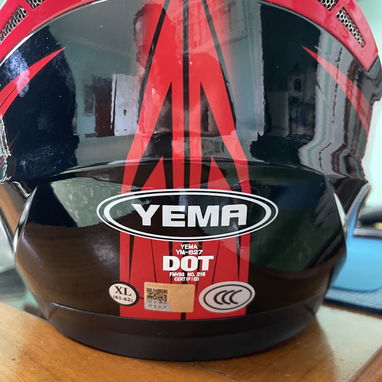 Casco para su moto Profesional cerrado con doble visera. Certificado! Rojo y negro. Con tomas de aire!! - Img 73402916