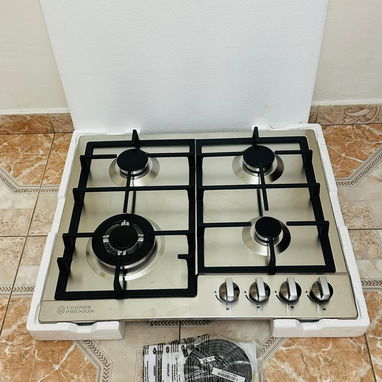 Cocinas de empotrar de 4 y 5 hornillas de acero inoxidable y de vidrio cerámica varios modelos - Img 126407166