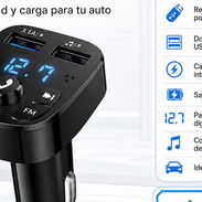 🚗 Transmisor FM Bluetooth para auto 🚗 precio 8$ - Img 57701813