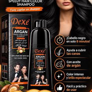 Chamou de tinte negro 4 mil adiós al peróxido sale mas economico y protege el cabello con aceite de argan - Img 58093136