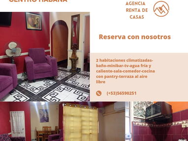 ⭐ Renta casa cerca de Carlos Tercero,de 2 habitaciones, minibar,sala, comedor, cocina, terraza - Img 62326565
