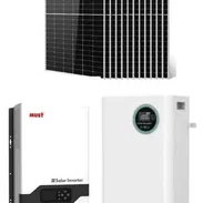 ☀️Kit de 10kw -9panles solares bifaciales 600 Wats ( las bases que son utilizadas incluidas en las instalaciones - Img 58153516