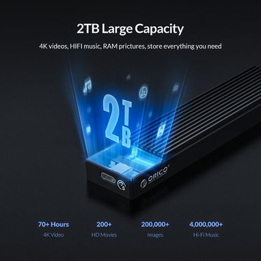 Cajita/Carcasa Orico SSD M.2 SATA para convertir discos internos SSD M.2 en discos externos en 25 USD - Img 123364833