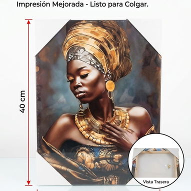 Cuadros de lienzo Traen los enganches para colgarlo en pared Verticales: 40 cm - Img 125905778