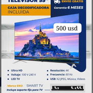 Smart TV 55" Eko cajita decodificadora incluida garantía 1 año envío gratis de 24 a 72 horas se acepta pago vía zelle - Img 57157638