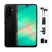 Teléfono Samsung Galaxy A26 5G ( 2025) , 6Gb Ram, 128Gb Almacenamiento, Con Cover, Mica y Audífonos - Negro - 255 USD - Img 54168658