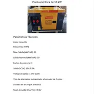 *Generador Eléctrico Nonofásico* - Diesel de 11kW - Nuevo en el huacal - Img 57449424
