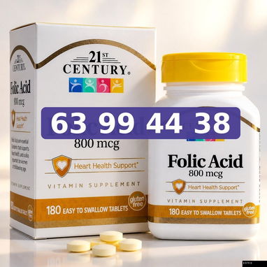 Ácido fólico 800mcg - 2/3