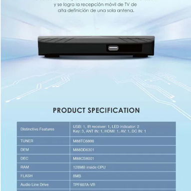 📺Cajita Decodificadora HD, ATEC. Nuevas en sus cajas selladas. 1 mes de Garantía. Damos factura. - Img 104924608