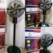 🚨Ventilador recargable abanico de pie 3 en 1🚨 📢VENTILADOR RECARGABLE ROYAL se ajustan ha de mesa y de pie 4 ve - Img 58468634