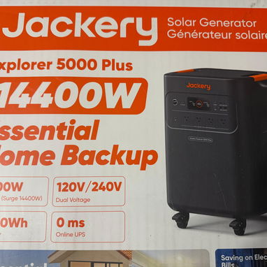 PLANTA ELÉCTRICA JACKERY EXPLORER 5000 PLUS 7200 HASTA 14400 W - Img 120116028