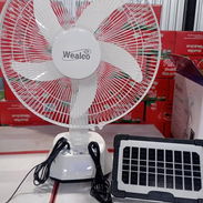 💥 *Ventilador recargable de mesa 14” marca Wealco* 🔥 - Img 55930536
