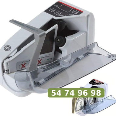 Máquina de contador de dinero portátil - 3/3