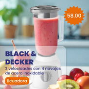 Licuadora Black & Decker 1.5L | Potencia y estilo en tu cocina - Img 56173148