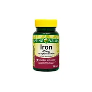 Tabletas de hierro 65mg 100tab 20 usd - Img 55730336