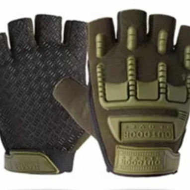 Guantillas reforzadas color beige y color verde Xl - 2/2