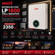 Baterias Must 10,24kwh 51.2v 200AH - Img 56359773