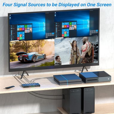Multivisor HDMI Quad 4 x 1 | videojuegoshabana.com - Img 121927270