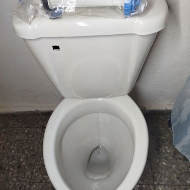 Vendo taza nueva descarga a la pared - 2/3