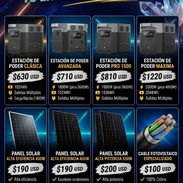 ⚡🔋 ESTACIONES DE ENERGÍA + PANELES SOLARES | OFERTAS 🔋☀️  ¡TU ENERGÍA, TU LIBERTAD! - Img 57505604